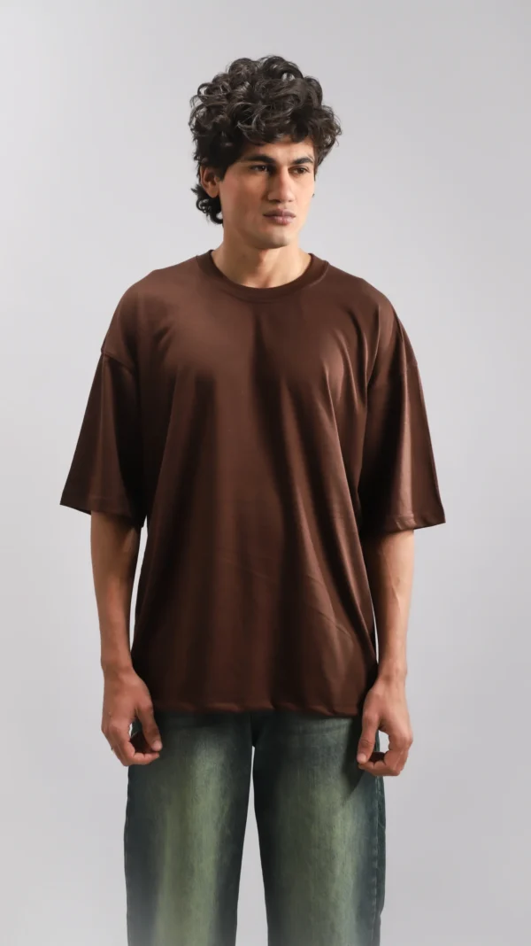 Calm tee Chocolate Brown