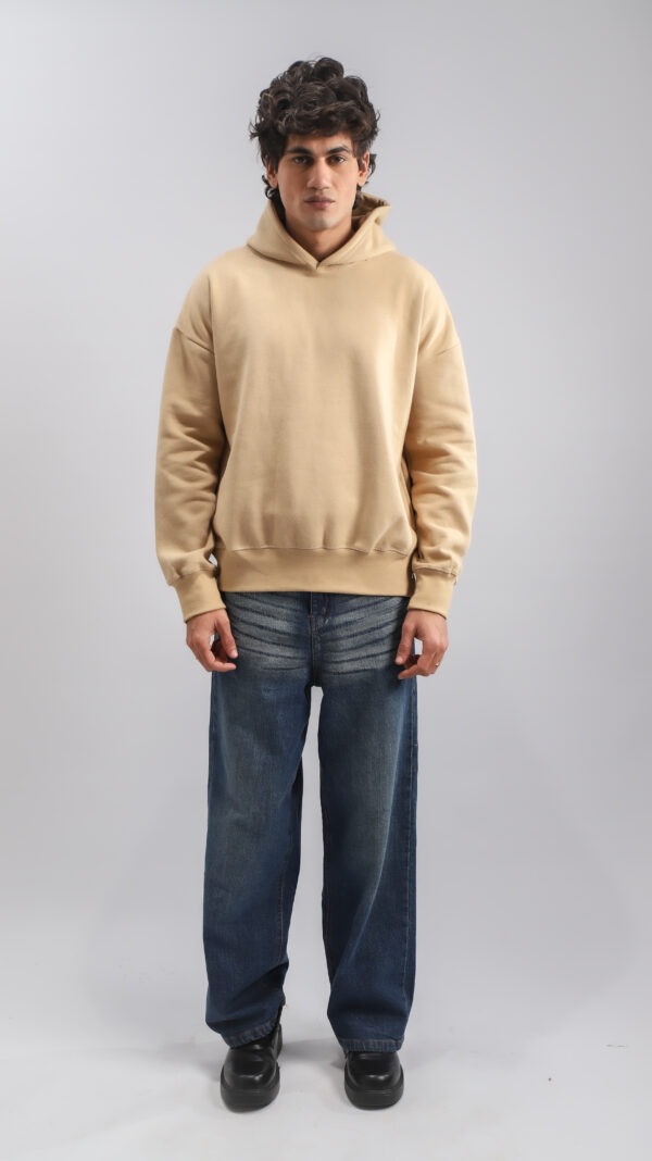 Basic Oversized Hoodie Fawn
